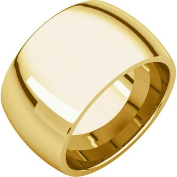NEW 14K YELLOW SOLID GOLD 2MM COMFORT BAND WEDDING RING ALL SIZES 3,4,5,6,7,8,9+ 